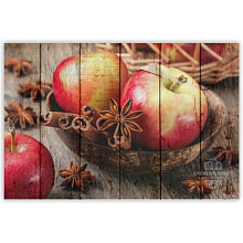 Панно с фруктами Creative Wood Сладости и специи Сладости и специи - 14 Яблоки с корицей