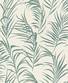 Бело-зеленые обои Rasch Barbara Home Collection 560879